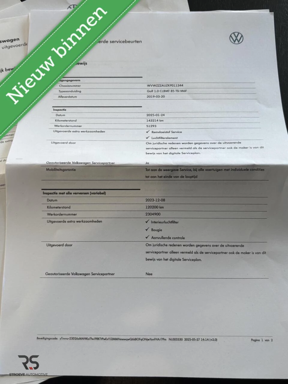 Hoofdafbeelding Volkswagen Golf