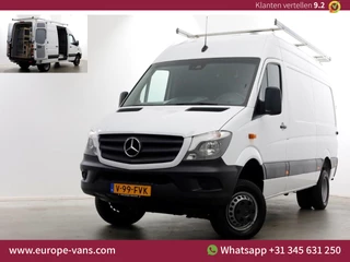 Mercedes-Benz Sprinter 516 CDI 163pk E6 L2H2 4X4 ZG3 Servicewagen Airco/Inrichting Trekhaak 3500kg 10-2018