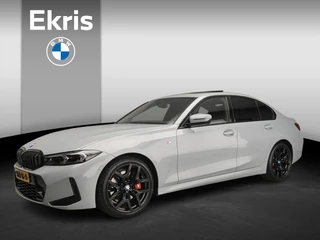 BMW 3 Serie Sedan 318i | M-Sportpakket | LED | Navigatie | Trekhaak | Schuifdak | Stoelverwarming | Keyles go | DAB | Alu 19 inch