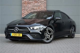 Mercedes-Benz CLA 200 Business Solution AMG Line Aut7 | Panoramadak | Widescreen | Trekhaak | Sfeerverlichting | Camera | High Perf. LED | Stoelverwarming | Cruise Control |