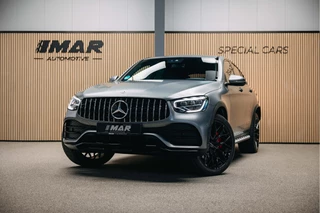 Mercedes-Benz GLC Coupé 300e 4MATIC Business Solution AMG | Grijs matte | Trekhaak | Stoelverwarming voor & achter |