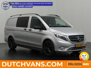 Mercedes-Benz Vito Exclusive Dubbele Cabine | Leder | Led | Lang | Navigatie | Camera | Trekhaak | Betimmering |