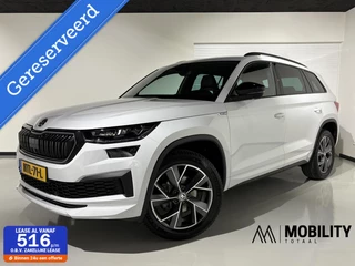 Skoda Kodiaq 1.5 TSI 150pk DSG Sportline Business 7p. |Black Line|Lane assist|ACC|Crystal Light|Carply|19''|Leder|