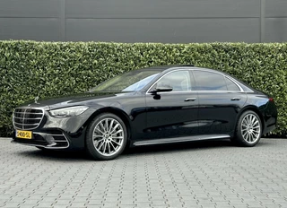 Mercedes S-klasse 580 4MATIC LANG 8 CILINDER, AMG-PAKKET, NIEUWSTE MODEL, BURMESTER, HUD, 360 CAMERA, SOFT CLOSE, STOELVENTILATIE/VERWARMING, STUURVERWARMING