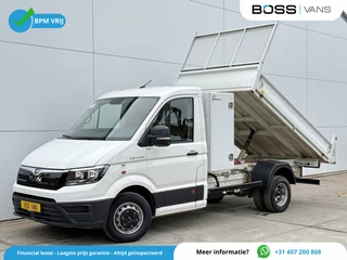 MAN TGE 5.120 2.0 TDI Kipper Dubbellucht Carplay Trekhaak Airco Camera Benne Tipper