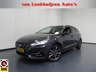 Hoofdafbeelding Hyundai i30 Hyundai i30 Wagon 1.5 T-GDi MHEV Premium NAVI/LEER/CAMERA/LED/TREKHAAK/17"LMV!