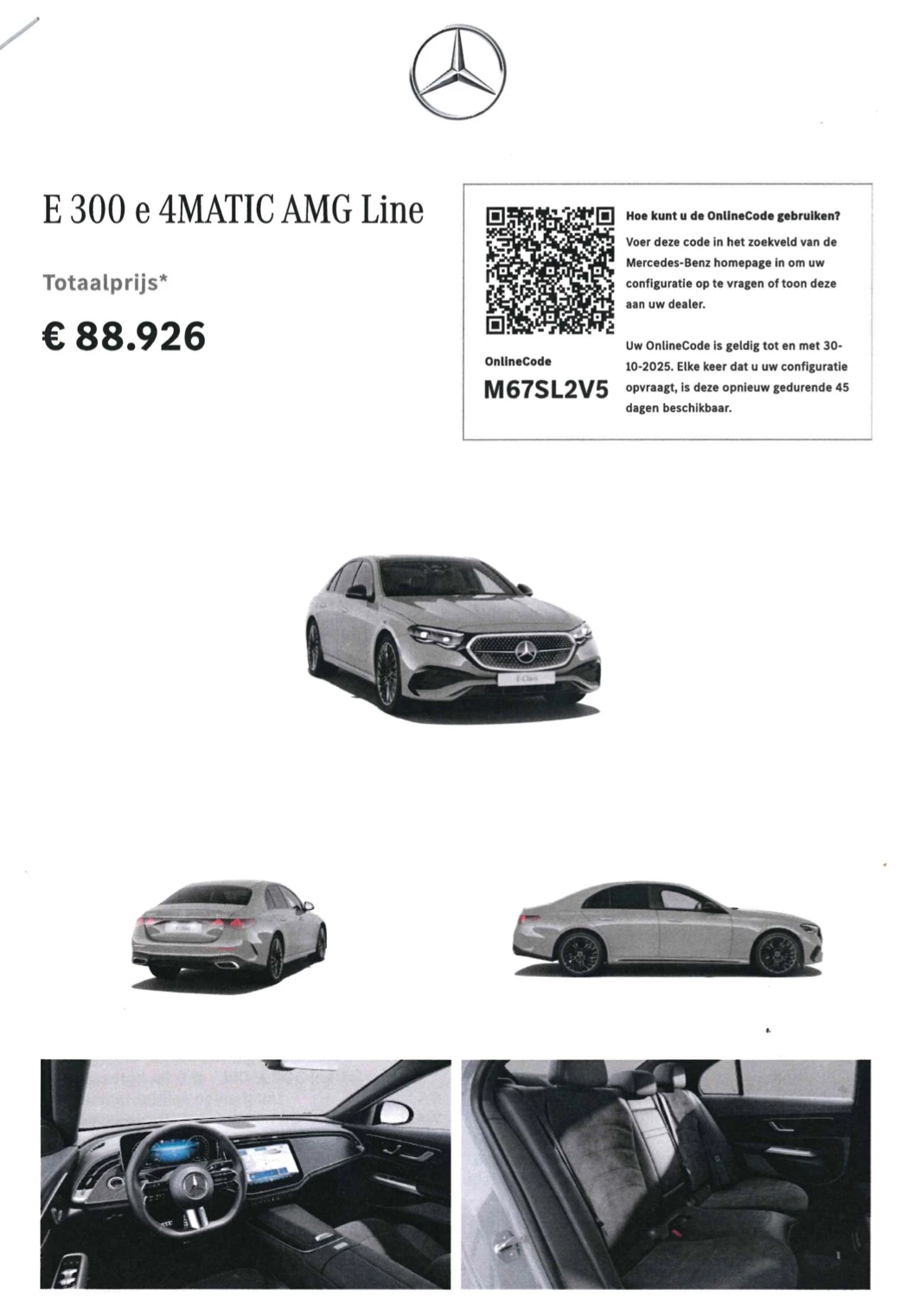 Hoofdafbeelding Mercedes-Benz E-Klasse