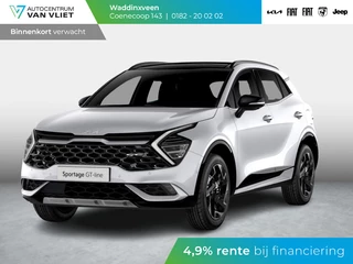 Kia Sportage 1.6 T-GDi Plug-in Hybrid AWD GT-Line | Levering Juni | Clima | Stoel-/stuurverwarming | Schuif-/kanteldak | Carplay | Navi | Adapt. Cruise | 19''