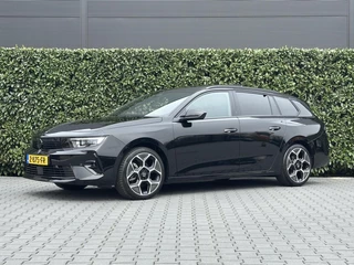 Opel Astra Sports Tourer 1.2 Turbo Ultimate, NL AUTO, NAP LOGISCH, PANORAMADAK, 360 CAMERA, HUD, MEMORY, DODEHOEK, KEYLESS, LEDER/ALCANTARA, CRUISE CONTROL, CLIMATE CONTROL, STOEL/STUURVERWARMING, ELEKTRISCHE KOFFERKLEP, LICHTMETAAL 18"