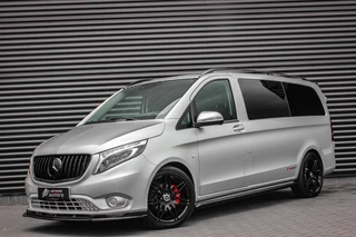 Mercedes-Benz Vito 215PK LANG JB- EDITION FULL BLACK / AMG / SPOILER / VERLAGINGSVEREN / NAVIGATIE / SIDE- BARS / FULL / NAVIGATIE