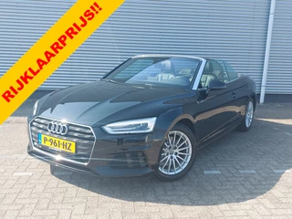 Hoofdafbeelding Audi A5 Audi A5 Cabriolet 2.0 TFSI MHEV Pro Line Automaat, airco,navigatie,stoelverwarming,lederen bekleding,parkeersensoren,