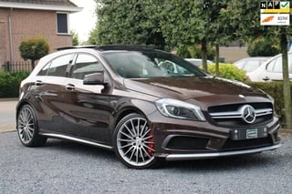 Mercedes-Benz A-klasse AMG 45 4MATIC 360 PK Sportuitlaat Dealer o.h Pano Camera 19''