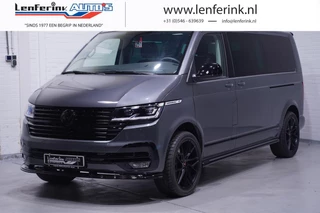 Volkswagen Transporter 2.0 TDI 204 pk DSG Aut. Highline Dubbel Cabine Duo Leder, Adapt. Cruise, 2x Elek. Schuifdeur, LED, Aut. Airco, 18" LMV, 5-Zits