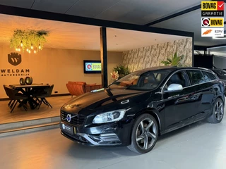 Volvo V60 2.4 D6 Twin Engine R-Design|Plug-in Hybrid | Leder|Memory|Schuifdak|Trekhaak 1.800kg trekgewicht|Rijklaar