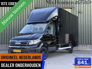 MAN TGE 35 2.0 140PK Automaat RVS Bakwagen CarPlay Cruise Luchtgeveerde stoel 3 Zits Camera