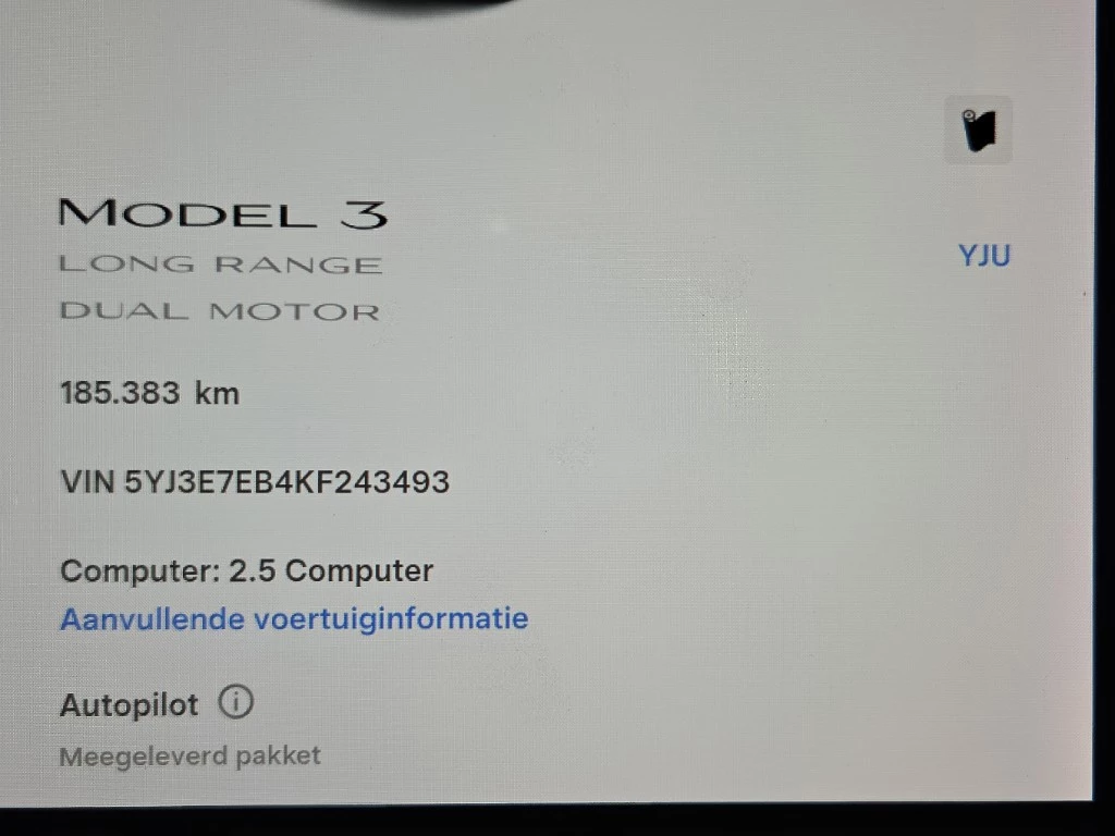 Hoofdafbeelding Tesla Model 3