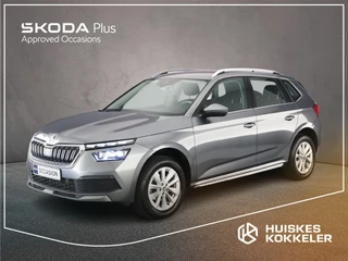 Hoofdafbeelding Škoda Kamiq Skoda Kamiq Business Edition 1.0 TSI 110pk DSG Automaat Adaptive cruise control, Achteruitrijcamera, Elektrische achterklep, App connect, LED koplampen, Stoelverwarming