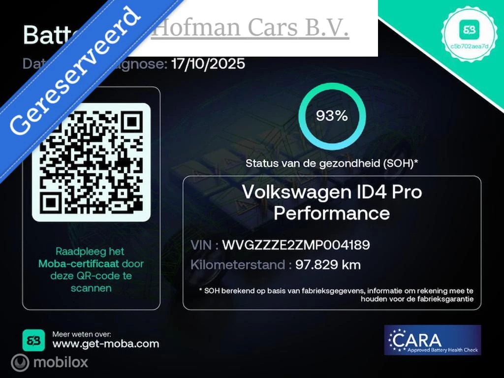 Hoofdafbeelding Volkswagen ID.4