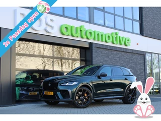 Jaguar F-PACE 5.0 V8 S/C AWD SVR | UNIEK! | DEALER OND | HUD | 360 | STOELKOELING | ELEK TREKHAAK | MERIDIAN |