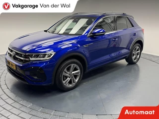 Volkswagen T-Roc 1.5 TSi DSG R-Line Navigatie-Adapt.Cr.contr-Camera-Carplay-Clima-Parkeersensoren-Lm17''velgen