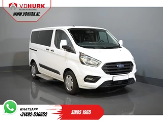 Ford Transit Custom Tourneo 2.0 TDCI € 33.207,- incl. BTW/BPM Trend Combi/ Kombi/ 9 Persoons/ 9 P/ Cruise/ PDC/ Airco