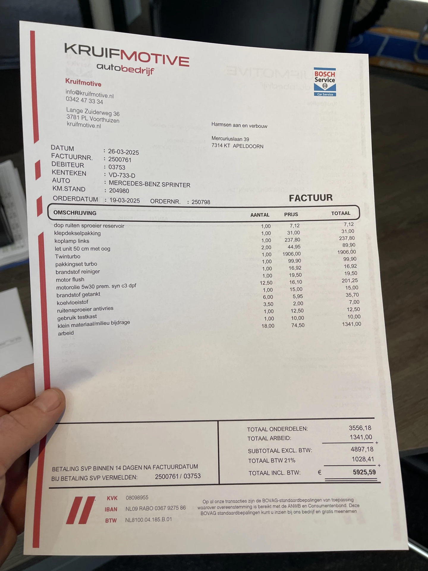 Hoofdafbeelding Mercedes-Benz Sprinter