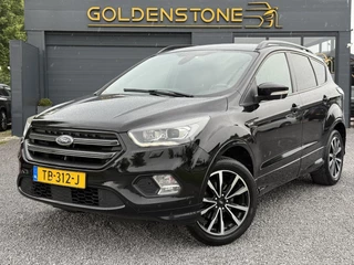 Hoofdafbeelding Ford Kuga Ford Kuga 1.5 EcoBoost ST Line Navi,Camera,Trekhaak,Clima,Halfleder,Pdc V+A,120pk,Lm velgen,6 Bak,Apk tot 06-2026