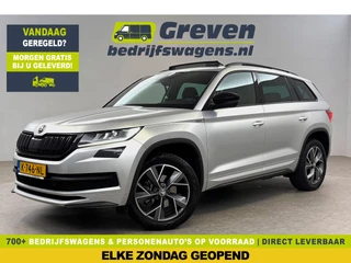 Hoofdafbeelding Škoda Kodiaq Škoda Kodiaq 1.5 TSI 150PK Sportline Business 7p | Pano | Sfeer | Virtual | Carplay | Trekh. | Camera | Stoel/stuurverw. | Adaptive Cruise | NAP