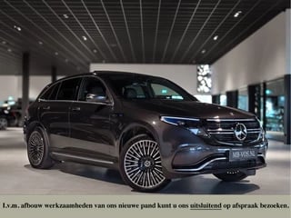 Hoofdafbeelding Mercedes-Benz EQC Mercedes-Benz EQC 400 4M AMG Rij-assistentie|Schuifdak|Burmester|21"AMG|Trekhaak|Treeplanken