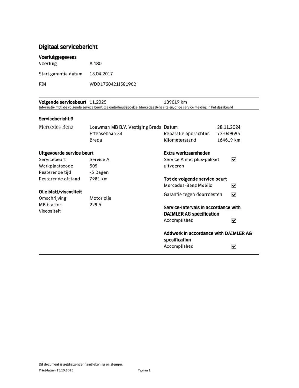 Hoofdafbeelding Mercedes-Benz A-Klasse