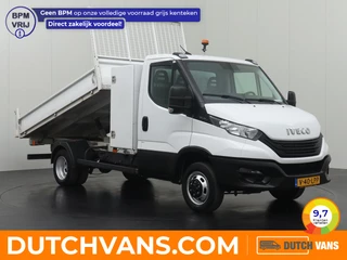 Iveco Daily 35C14 Kipper | Werkkist | 3500Kg Trekhaak | Airco | Cruise | 3-Persoons