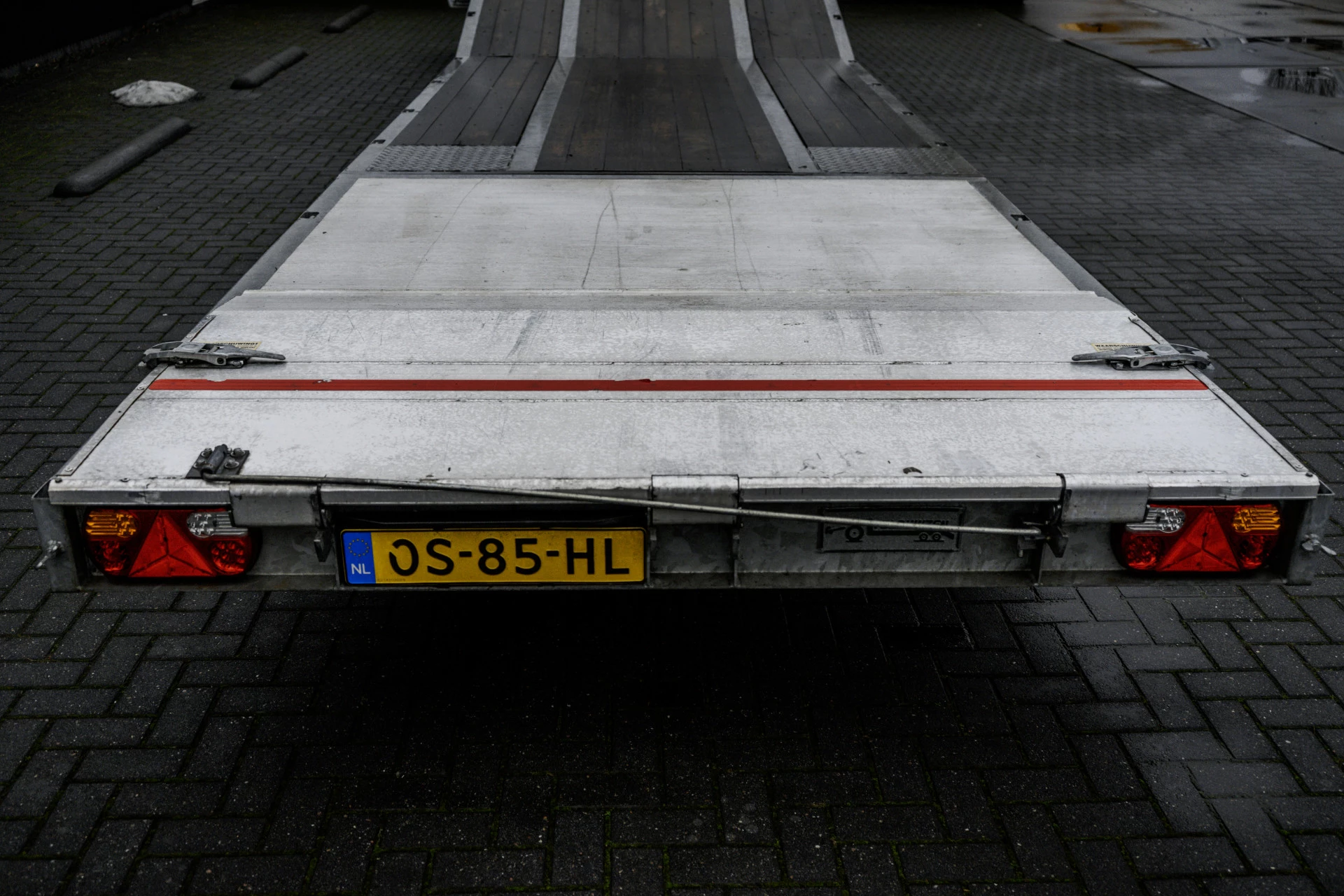 Hoofdafbeelding Veldhuizen P45-1 | Be Oplegger 5T | Semi knik dieplader | LV: 3230KG