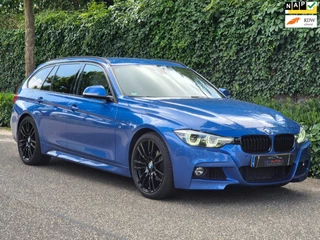 BMW 3-serie Touring F31 M Sport blauw Harman Kardon Apple CarPlay Dig.teller 19inch breedset Su