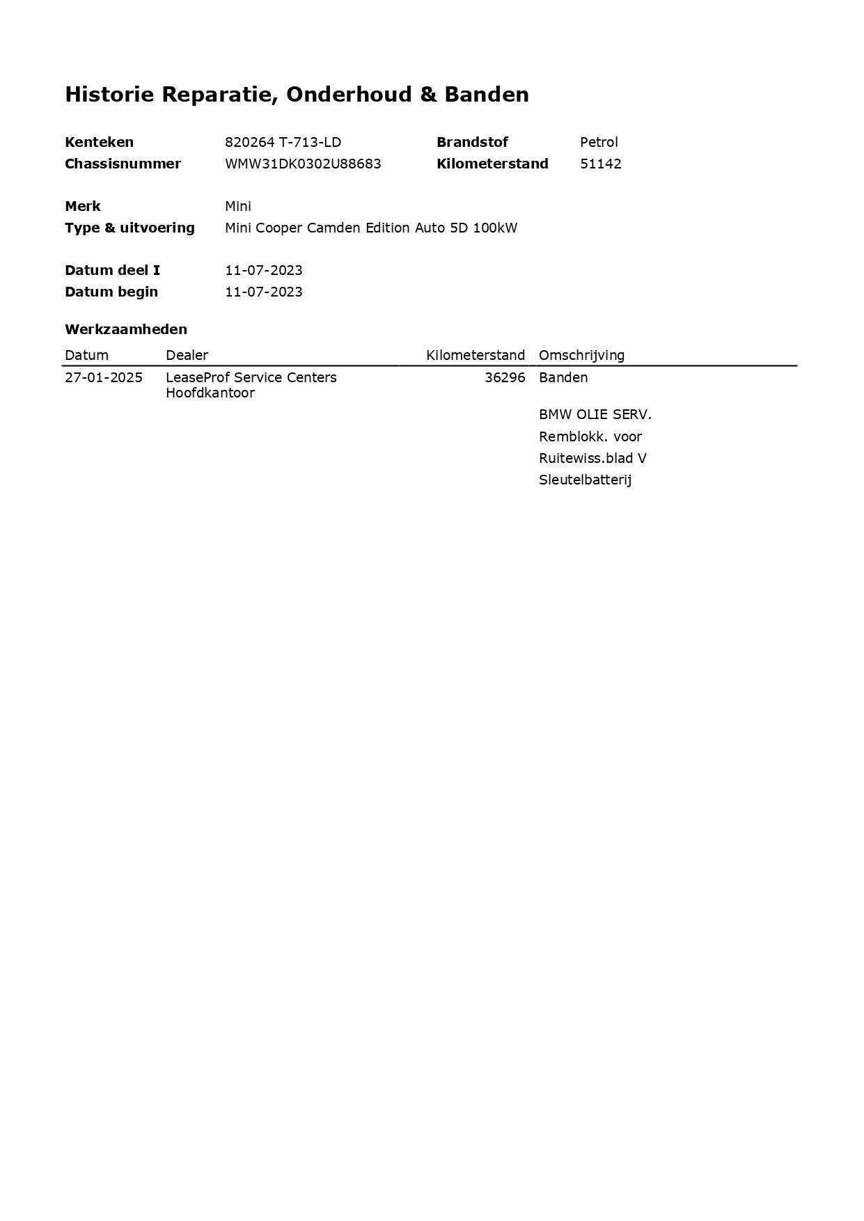 Hoofdafbeelding MINI Cooper