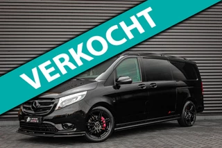 Mercedes-Benz Vito 190PK EXTRA LANG JB- EDITION FULL BLACK / AMG / SPOILER / VERLAGINGSVEREN / NAVIGATIE / SIDE- BARS / FULL / NAV