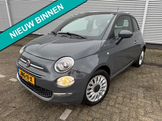 Hoofdafbeelding Fiat 500 Fiat 500 1.0 Hybrid Dolcevita, Panorama, cruisecontrol,Carplay/Andriod,Leder/alcantara,was Loterijprijs!