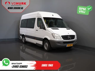 Mercedes-Benz Sprinter 313 2.2 CDI L2H2 €8.470 Incl. BTW BPM VRIJ! EXPORT Combi/ 9 Persoons/ Kombi/ 9P/ Airco/ Rolstoellift