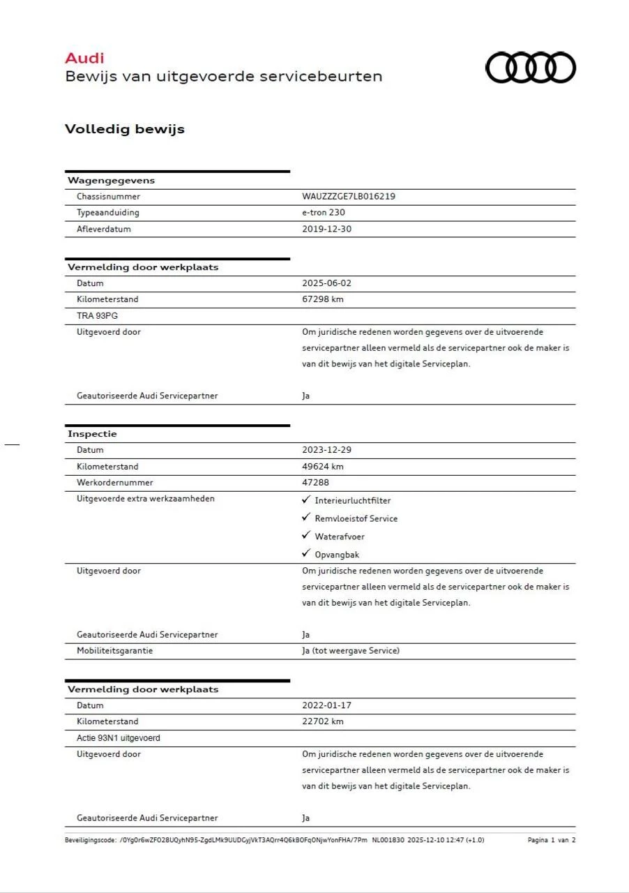 Hoofdafbeelding Audi e-tron