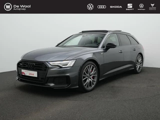 Audi A6 Avant 55 TFSI e Quattro S edition Competition / S-Line | Panoramadak | Trekhaak | Valcona leder | Matrix LED | Geheugenstoel | Head-up display | 360 Camera