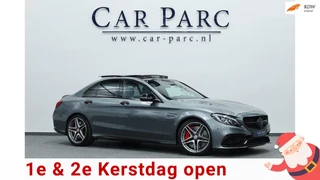 Mercedes-Benz C-klasse AMG 63 S 510+PK LED/SFEER/HUD/PANO/LEDER+S.VERWARMING+MEMORY/19" LMV/CAM/ACC/ECC/12 MDN GARANTIE!