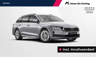 Škoda First Edition 1.5 TSI m-HEV 85 kW / 115 pk Combi 7 | Advance pakket | Lichtmetalen velgen 17" rotare aero |  Lodge interieur design selectie | incl. Inruilvoordeel