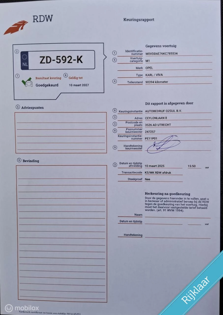 Hoofdafbeelding Opel KARL