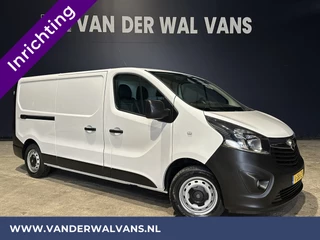 Opel Vivaro 1.6 CDTI L2H1 126pk **BPM VRIJ voor de Ondernemer** inrichting Euro6 Airco | Camera | Navigatie | Trekhaak LED, Parkeersensoren, Bijrijdersbank, cruisecontrol