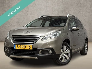 Peugeot 2008 1.2 PureTech Allure Sport Automaat (PANORAMADAK, NAVIGATIE, CLIMATE, LEDER, SPORTSTOELEN, GETINT GLAS, LM VELGEN, TREKHAAK, NIEUWE APK, NIEUWSTAAT)