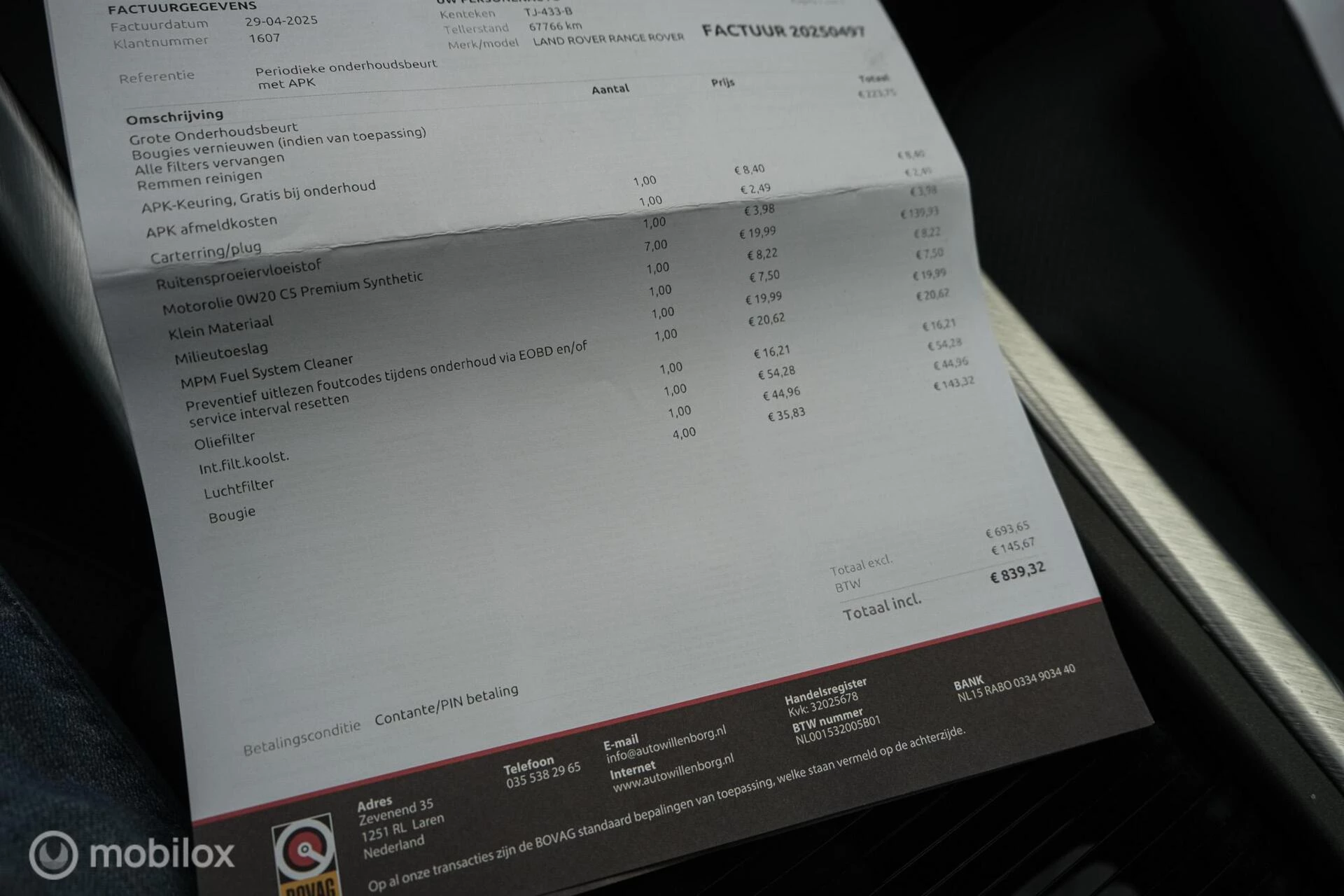 Hoofdafbeelding Land Rover Range Rover Evoque