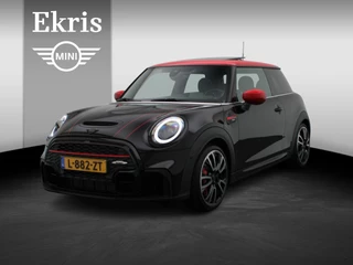 MINI 3-deurs John Cooper Works Comfort Plus Pakket | 18" JCW Circuit Spoke | Stuurwielrand Verwarmd | Glazen panoramadak | Piano Black Exterior pack | Harman-Kardon sound system | MINI Head-Up Display