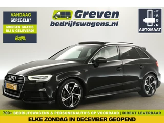 Audi A3 35 TFSI CoD S-line 150PK Automaat Pano Clima Carplay Cruise Navi LED Virtual PDC 18"LMV Stoelverwarming