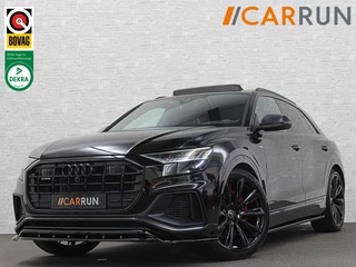 Audi Q8 60e 462PK Competition Plus | RS-Seats | Carbon | B&O | 360 Camera | ACC | Panorama | Valcona Leder | 23" Audi Sport | Luchtvering | Keyless-Entry | Tour-Pakket | Lane & Side assist | Bovag Garantie.