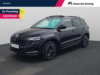 Skoda Karoq 1.5TSI/150PK DSG ACT Sportline Business · Panoramadak · Leder · Camera + Parkeersensoren · Garantie t/m 08-08-2026