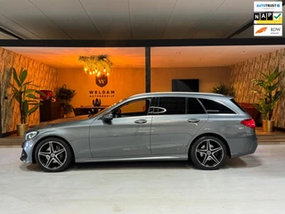 Mercedes-Benz C-klasse Estate 160 Business Solution AMG Garantie Leder Camera Elek Achterklep PDC Cruise Clima Navi Rijklaar